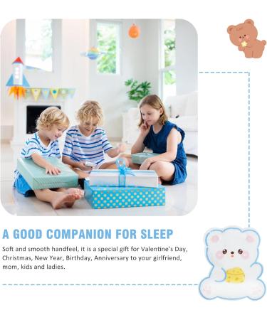 350ML Small Hot Water Bottle with Plush Soft Cover - Perfect for Hand, Feet, Neck, and Shoulder Pain Relief - Ideal for Women, Seniors, and Children - White - Buy Online on GoSupps.com
