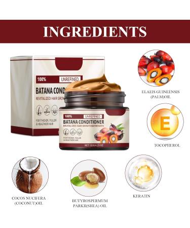 Nadiaen Batana Oil Raw Batana Oil Batana Oil Organic for Healthier Thicker Fuller Hair Nourishes Dry Scalp and Damaged Hair Organic Batana Oil Damage Protective Moisture Recovery - Buy Online on GoSupps.com