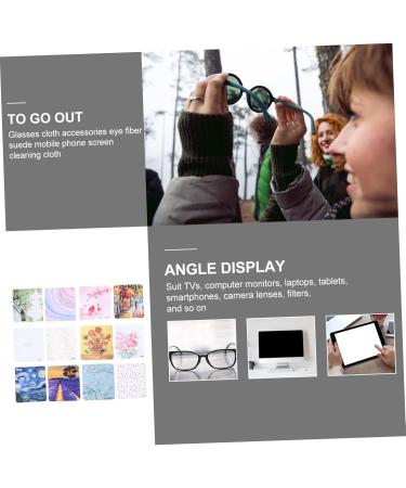 24 Pcs Anti-Fog Glasses Cleaning Cloth - Portable Lens Wipes & Eyeglasses Cleaning Cloths for Smudge-Free Vision - Buy Online on GoSupps.com