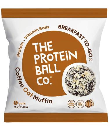 The Protein Ball Co. The Protein Ball Co Oatmeal Muffins - Breakfast On the Go 45g (Pack of 10)