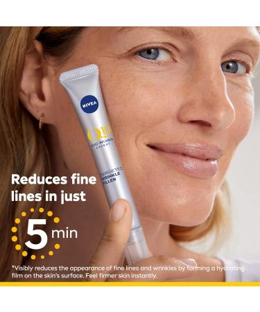 NIVEA Q10 Anti-Wrinkle Specialist Targeted Wrinkle Filler 15mL | Anti aging wrinkle filler for all skin types - Buy Online on GoSupps.com