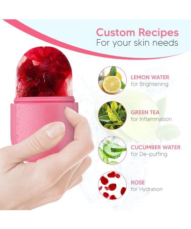 Buy Ice Face Roller for Brightening Skin & De-Puffing Eyes | Reusable Beauty Roller for Glowing Skin - International Shipping - Buy Online on GoSupps.com