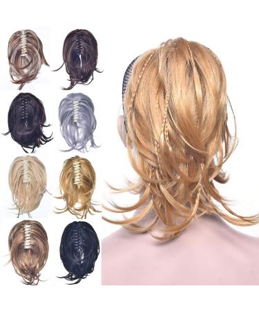 Blonde Braided Wig - 12 Synthetic Straight Ponytail in Gray | Ideal for Stylish Looks - Buy Online on GoSupps.com