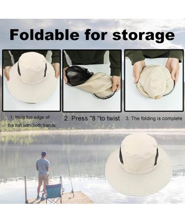Outdoor Mosquito Head Net Hat Deep Beige | Sun Protection for Hiking, Camping, Fishing | Unisex Midge Head Net for Bee & Mosquito Protection - Buy Online on GoSupps.com