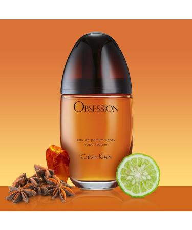 Calvin Klein Obsession Eau de Parfum Ambery Women's Perfume With Notes of Mandarin Bergamot Jasmine & Patchouli Long Lasting Fragrance 1.7 Fl Oz - Buy Online on GoSupps.com