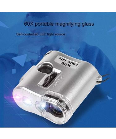 Magnifying Glasses Educational Hobby Magnifiers Handheld High-Definition Magnifying Glass 20 Times 80Mm Reading Elderly with High Magnification Magnifying Glass with Lights Children Comfortable - Buy Online on GoSupps.com