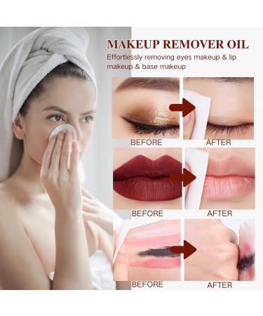 Dark Tea Cleansing Oil For Face Deep Cleansing Oil Oil Cleanser Korean For Daily Makeup Removal Oil Face Cleanser To Shrink Pores Cleansing Waterproof Foundation Mascara & Blush - 120ml - Buy Online on GoSupps.com