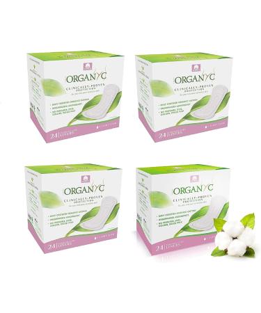 Shop Organic Cotton Pocket Slip Inlays & Hygiene Ties | 100% Certified Organic | 4 Pack - Eco-Friendly & Daily Use - Buy Online on GoSupps.com