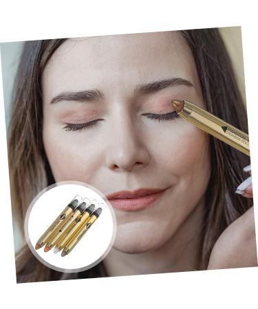 Beavorty 4pcs Highlighter Eyeshadow Pencil Eyeshadow Crayon Glitter Crayons Neutral Eyeshadow Plastic - Buy Online on GoSupps.com