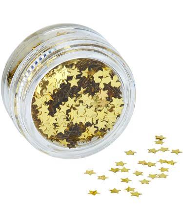 Stargazer Cosmetic Glitter Stars for use on the face - Gold 5036469042096
