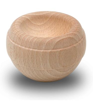 Kernpower BodyRoller - Natural Red Beech Wood Massage Roller | Eco-Friendly Massage Tool in Jute Bag - Buy Online on GoSupps.com