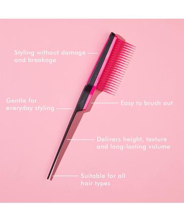 Tangle Teezer Ultimate Teaser Hairbrush - Adds Texture and Volume - Pink Embrace - Buy Online on GoSupps.com