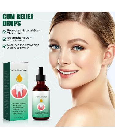 2 PCs Dentizen Gum Regrowth Drops - Promote Healthy Gums & Effective Teething Relief - Buy Online on GoSupps.com
