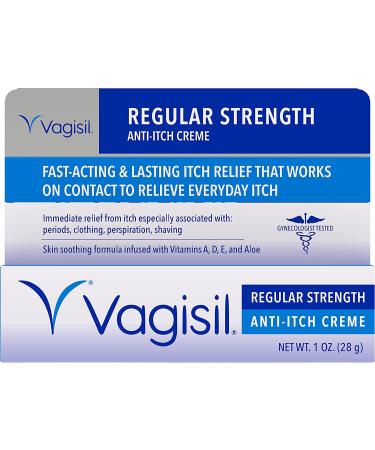 Vagisil Anti-Itch Creme Regular Strength 1 oz