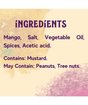 Patak's Indian Style Mango Pickle Authentic Indian Flavours Vegan Gluten Free 284ml - Buy Online on GoSupps.com