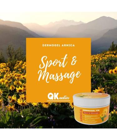 QKnatur - ARNICA MONTANA CREME GEL - Helps relieve and soothe muscle and joint discomfort - High content of Arnica Calendula - Buy Online on GoSupps.com