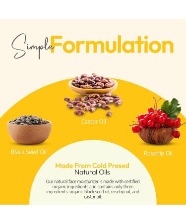Organic Blackseed Oil Rosehip Oil & Castor Oil for Dry Skin | Lalena Face & Body Oil - Cold Pressed Natural Oils - Buy Online on GoSupps.com