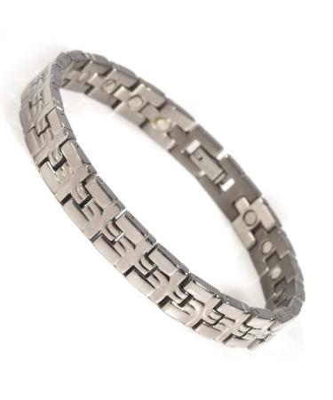 EnerMagiX Titanium Magnetic Lymph Detox Bracelets Power Magnetic Energy for Women and Men -0309