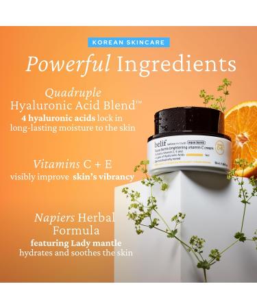 Belif Aqua Bomb Brightening Vitamin C Face Cream - Intense Hydration with Hyaluronic Acid & Vitamin E | Korean Skin Care for All Skin Types - International Shipping Available - Buy Online on GoSupps.com