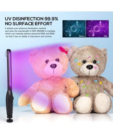 Portable Travel UV Light Sanitizer Wand - Black | UV Sanitizer Lamp - Buy Online on GoSupps.com