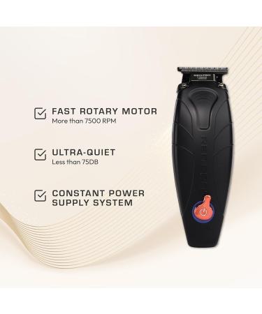 RED Pro Cordless Hair Finishing Trimmer for Men | Electric Wireless Beard Detailer - Matte Black T-Blade & Zero Gapped Ideal for Barbers & Stylists - Buy Online on GoSupps.com