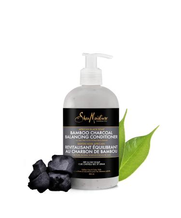 Shea Moisture African Black Soap & Bamboo Charcoal Deep Balancing Conditioner Unisex Hair Care (13 Fl Oz) | Shop Internationally - Buy Online on GoSupps.com
