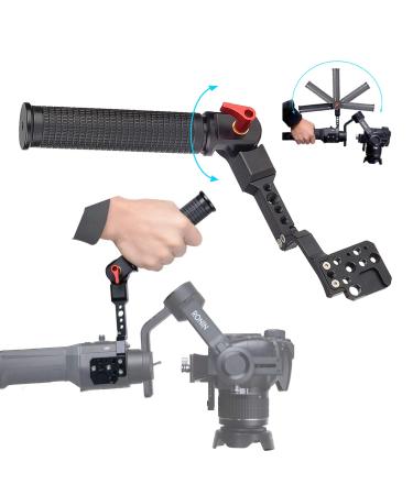 200 Degree Adjustable Handle Grip for DJI Ronin S SC S2 SC2 Gimbal Stabilizer, Ergonomic Design Rubber Handle, Perfect for Any Angle Shoot  for Ronin S SC