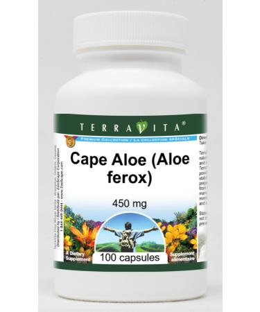 Cape Aloe (Aloe ferox) - 450 mg (100 Capsules ZIN: 514685)
