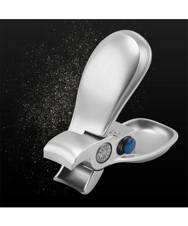 Stainless Steel Anti Splash Nail Clippers Powder Die Cast Small Fingernail Nail Clippers Tool - Buy Online on GoSupps.com