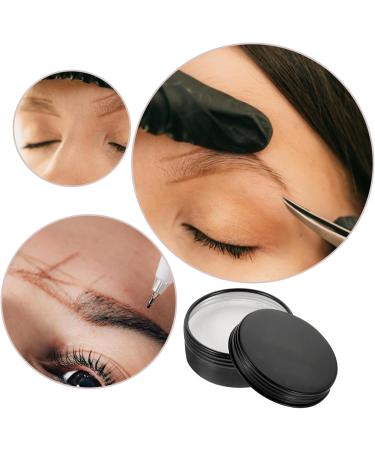 Angoily Tool Eyebrow Mapping Paste Eyebrow Drawing Aids Eyebrow Cream Black Can Pigment Eyebrow Shape Miss 5x5cm As Shown - Buy Online on GoSupps.com