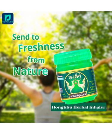 Buy Hongkhu Traditional Thai Herbal Inhaler - Natural Relief for All International Shipping Available - Buy Online on GoSupps.com
