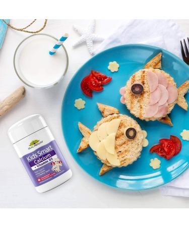 Real Health Kids Smart Calcium + D3 Chewables | 50 Count - Buy Online on GoSupps.com