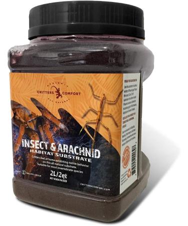 Critters Comfort Insect & Arachnid Habitat Substrate Natural Coconut Fiber 2L Jar - Buy Online on GoSupps.com