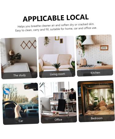 Beatifufu 1 Set Hydrating Instrument Face Steamer Portable Humidifiers Moisturizing Mister Mini Abs - Buy Online on GoSupps.com