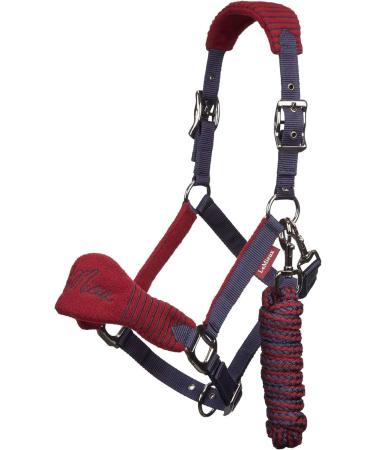 LeMieux Vogue Fleece Headcollar & Leadrope - Full Size Black/Grey | Premium International Shipping - Buy Online on GoSupps.com