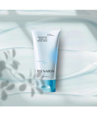 PIENARIN EGF Derma Cica Repair Cream EGF Facial Moisturizer for Sensitive Skin Redness & Barrier Repair | Korean Facial Moisturizer for Dry Irritated Skin (1.69oz / 50ml) - Buy Online on GoSupps.com