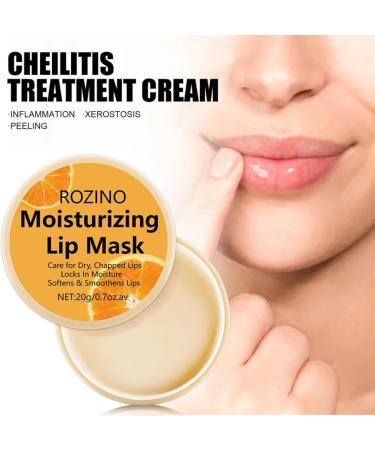 Vitamin C Moisturizing Lip Mask Night Treatment Smooth and Moist Lip Mask Lighten Lip Lines for Dry Cracked Lips Hydrating and Nourishing Eliminate - Buy Online on GoSupps.com