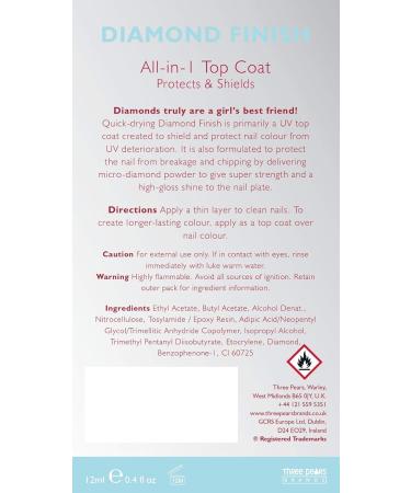 NAILOID Diamond Finish Nail Treatment 12ml - Ultimate Nail Care Solution - Buy Online on GoSupps.com