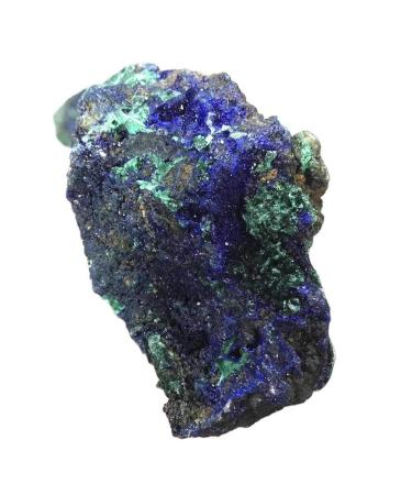 200g-280g Natural Raw Rough Stone Azurite Malachite Minerals Crystal Specimen 1pc Suitable for Furniture Decoration