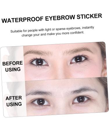 VINTORKY 8pcs Imitation Eco Eyebrow Sticker Eyebrow Grooming Shaping Kit Fake Stickers Transfer Stickers - Buy Online on GoSupps.com
