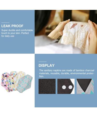 Buy Gleavi 4-Piece Washable Incontinence Inserts | Reusable Bamboo Carbon Panty Supports for Women - Eco-Friendly & Comfortable - Buy Online on GoSupps.com