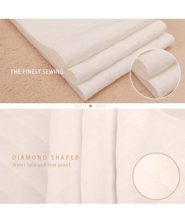 Sonarin Reusable Soft Cloth Diaper Inserts - Super Absorbent 6-Layer Fabric Set of 10 for Eco-Friendly Diapering - Buy Online on GoSupps.com