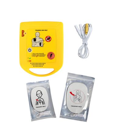Mini AED Trainer, XFT Portable AED Training Kit Essentials AED Training Device in English, for Automated External Defibrillator Trainee Beginner(XFT-D0009)