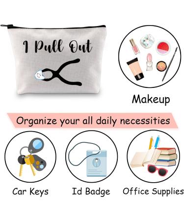 Zahnhygieniker Gift | Pull Out Dental Assistant Makeup Bag | Perfect Dentist & Dental Assistant Survival Kit - Buy Online on GoSupps.com