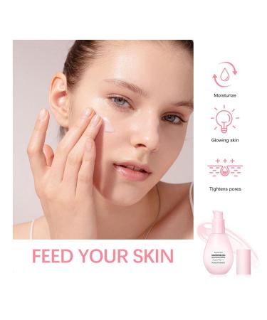 Watermelon Niacinamide Facial Serum | Pore Minimizer & Hydrating Makeup Primer | Lightweight Glow Serum (75ML - Buy Online on GoSupps.com