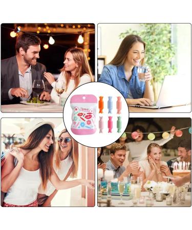  MLqkpwy Matte Lipstick Set Small Lipstick Set | 6x Velvet Lip Stick Coloring Kit Candy Lip Gloss Pills - Buy Online on GoSupps.com