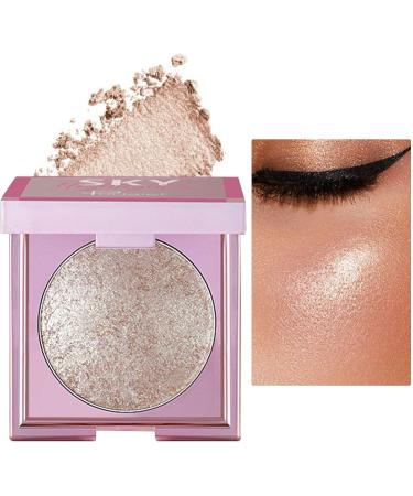 Highlighter Powder 8g Ultra Fine Girls Highlighting Makeup Powder Long Lasting Highlighting Cosmetics for Face Brow Lips Girls Makeup for All Skin Types - Buy Online on GoSupps.com