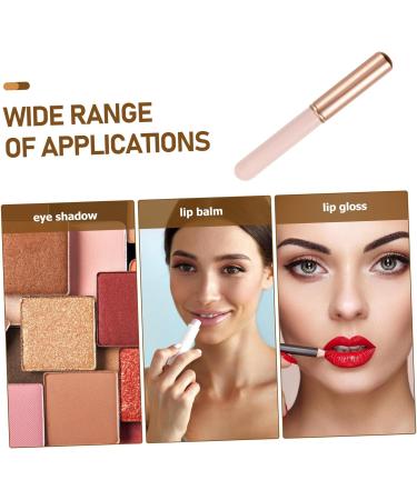 HONMEET Lip Blending Brush Lip Gloss Makeup Brush Lip Wands Lip Smudge Brush Lip Brush Wand Lip Brush for Women Makeup Tools Lip Lip Makeup Lipstick Brush Aluminum Tube - Buy Online on GoSupps.com