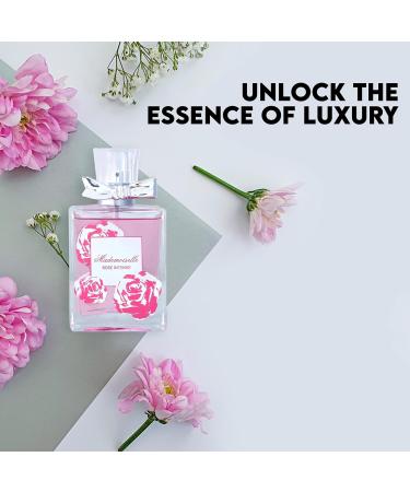 Women's Spray Perfume Mademoiselle Rose Intense Long Lasting Eau De Parfum Cologne for Women Refreshing Floral Fragrance for Casual Use Ideal Holiday Gift 3.4 Fl Oz - Buy Online on GoSupps.com