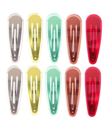 Beaupretty Snap Hair Clip hair clip girl short hair side decorate Hairpin headgear Metal white deer hair clips for girls kawaii hair clips Japanese button broken hair cute Girls Hair Clips